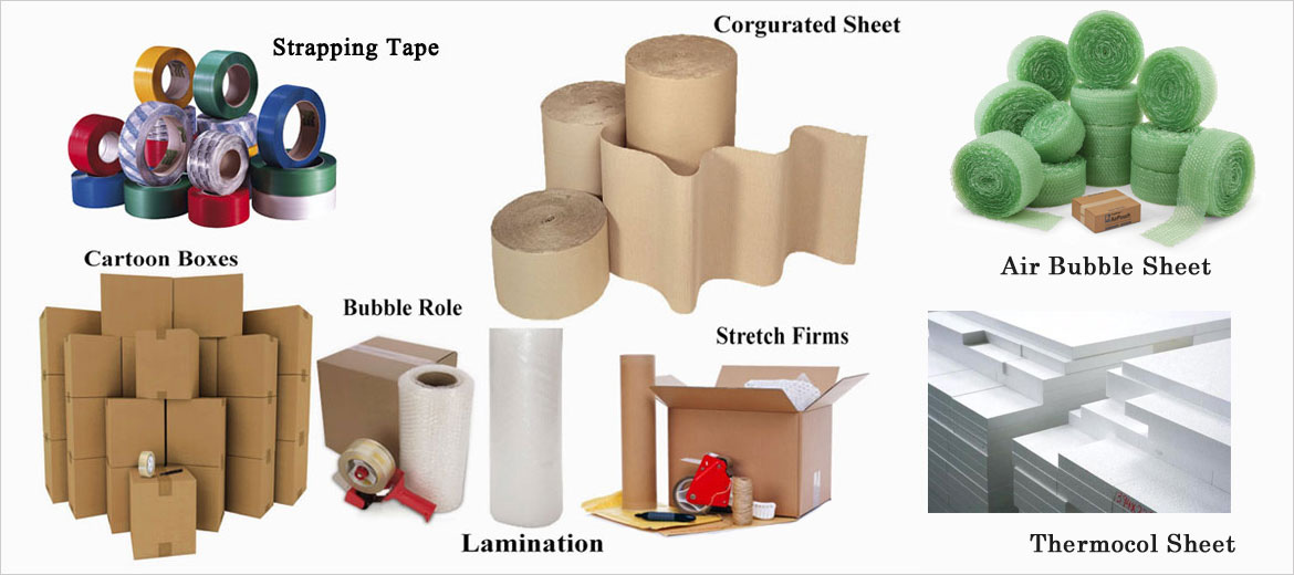 WHICH TYPE OF PACKING MATERIALS IS USED BY PACKERS AND MOVERS